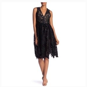 open lace back dress Pink City Prints Rita Dress